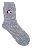 Georgia Bulldogs Women's Lounge Socks - (2 Pack)