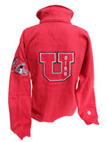 Utah Utes Button Collar Sweatshirt