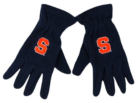 Syracuse Orange Blue Fleece Gloves