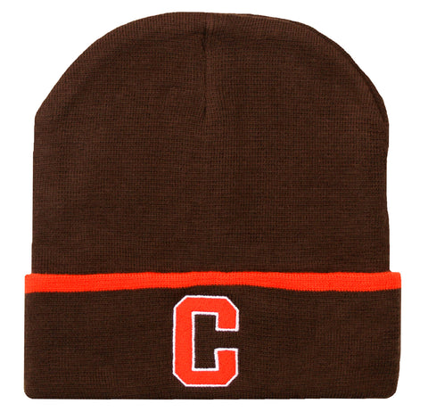 Cleveland Brown Cuffed Knit Hat