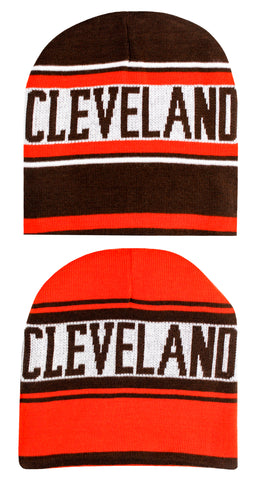 Cleveland Reversible Knit Hat