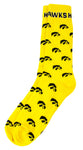 Iowa Hawkeyes Gold Dress Socks