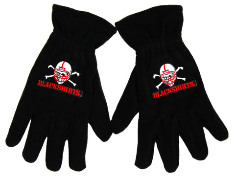 Nebraska Cornhuskers Blackshirts Fleece Gloves