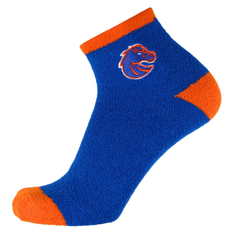 Boise State Broncos Solid Fuzzy Socks