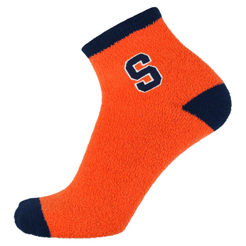 Syracuse Orange Solid Fuzzy Socks