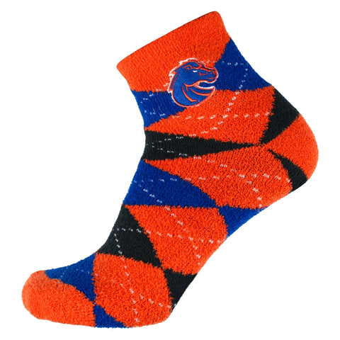 Boise State Broncos Argyle Fuzzy Socks