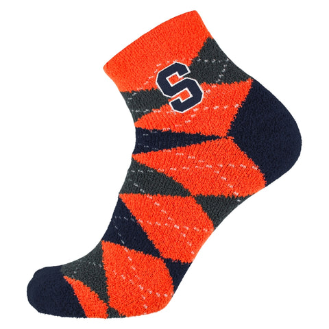 Syracuse Orange Argyle Fuzzy Socks