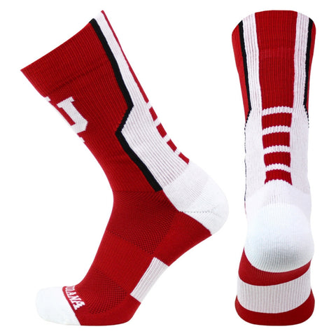 Indiana Hoosiers Crimson Sports Performance Socks