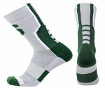 Michigan State Spartans Gray Sports Performance Socks