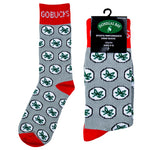 Ohio State Buckeyes Kid's Repeating Crew Socks (ages 9-12)