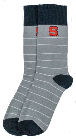 Syracuse Orange White Stripe Dress Socks