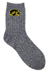 Iowa Hawkeyes Women's Lounge Socks (2 Pack)