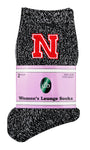 Nebraska Cornhuskers Women's Lounge Socks - (2 Pack)