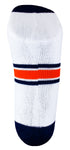 Auburn Tigers Helmet Stripe Quarter Socks