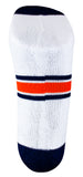 Auburn Tigers Helmet Stripe Quarter Socks