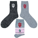 Indiana Hoosiers Women's Lounge Socks - (2 Pack)