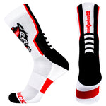 NC State Wolfpack White Sports Performance Socks
