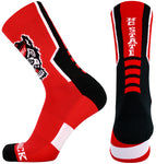 NC State Wolfpack Red Sports Performance Socks