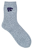 Kansas State Wildcats Women's Lounge Socks - (2 Pack)