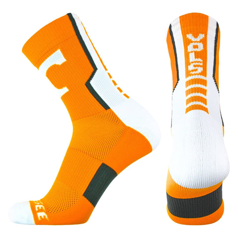 Tennessee Volunteers Orange Sport Performance Socks