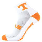 Tennessee Volunteers White Quarter Socks