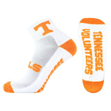 Tennessee Volunteers White Quarter Socks