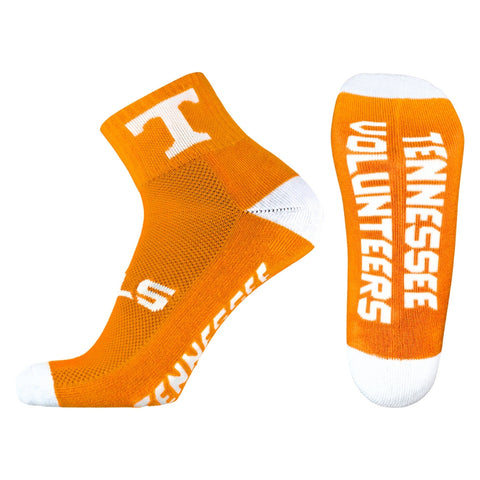 Tennessee Volunteers Orange Quarter Socks