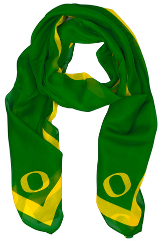 Oregon Ducks Women's Chiffon Fashion Scarf