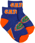 Florida Gators Children Quarter Socks - 3-5 Years Old