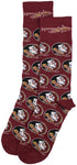 Florida State Seminoles Garnet Dress Socks