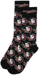 Florida State Seminoles Black Dress Socks