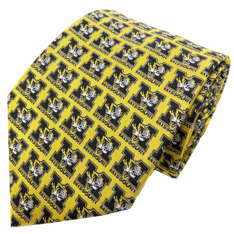 Missouri Tigers Repeating Necktie