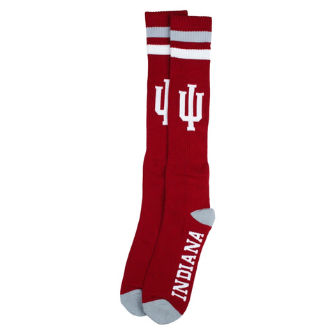 Indiana Hoosiers Crimson Tube Socks