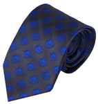 Boise State Broncos Charcoal Repeating Necktie