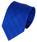 Boise State Broncos Blue Tone On Tone Necktie