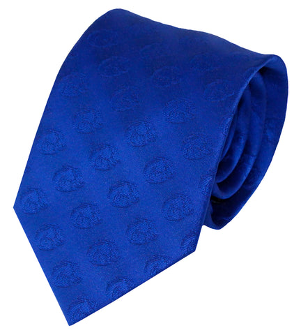 Boise State Broncos Blue Tone On Tone Necktie