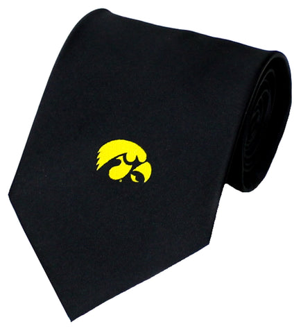 Iowa Hawkeyes Solid Necktie