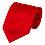 Utah Utes Red Tone On Tone Necktie