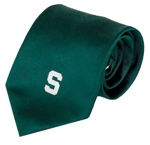 Michigan State Spartans Solid Necktie