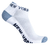 New York White & Gray Footies