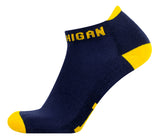 Michigan Wolverines Blue & Maize Footies