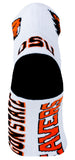 Oregon State Beavers White Quarter Socks