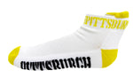 Pittsburgh White & Yellow Footies