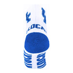 Kentucky Wildcats White Quarter Socks