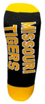 Missouri Tigers Black Quarter Socks