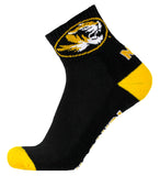 Missouri Tigers Black Quarter Socks