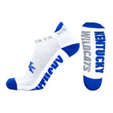 Kentucky Wildcats White Footies