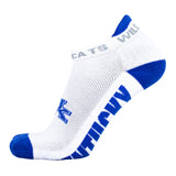 Kentucky Wildcats White Footies