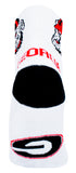 Georgia Bulldogs White Quarter Socks