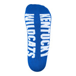 Kentucky Wildcats Blue No-Show Footies